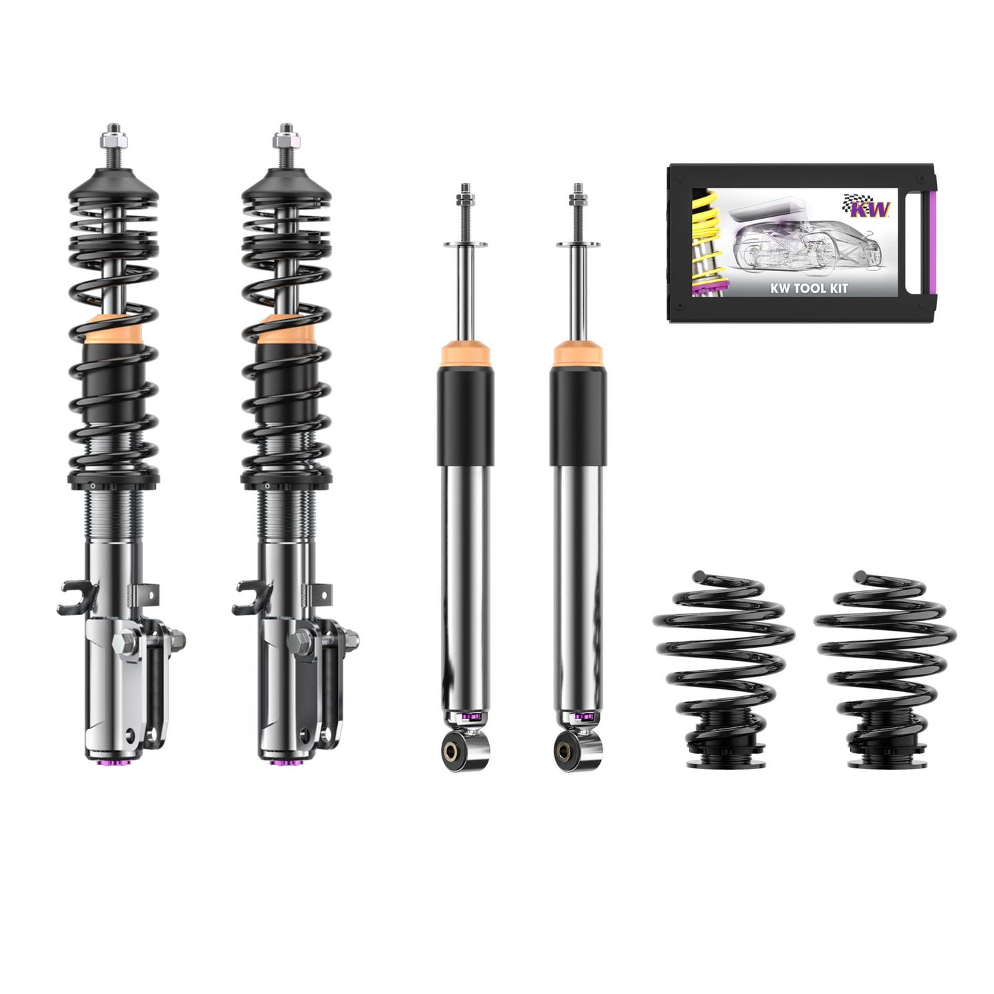 KW V1 / V2 / V3 Classic Line Gewindefahrwerk für Golf III incl. Vento und Variant SYNCRO (Kopie)