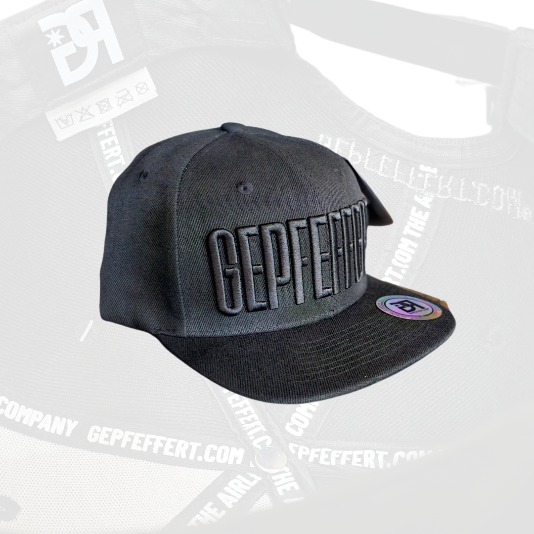 gepfeffert.com® Cap - "All Black" - gepfeffert.com