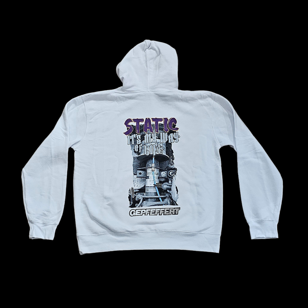 gepfeffert.com Hoodie Static it's my way of life