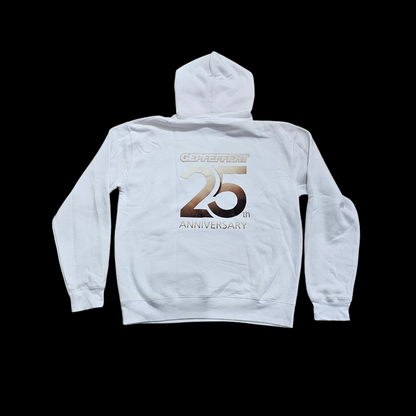 gepfeffert.com Hoodie 25 Jahre anniversary