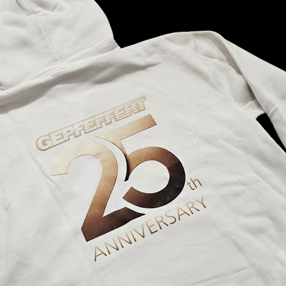 gepfeffert.com Hoodie 25 Jahre anniversary