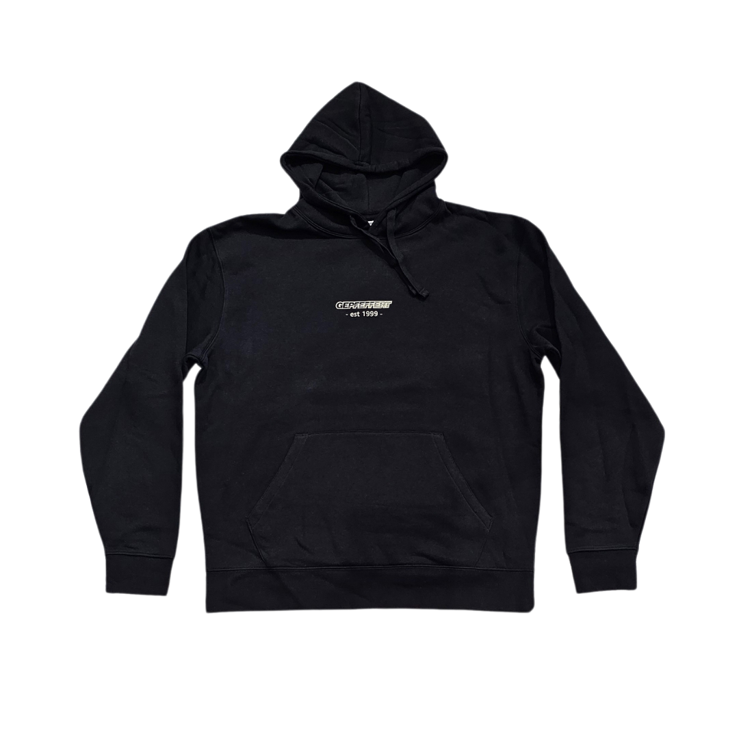 gepfeffert.com Hoodie 25 Jahre anniversary