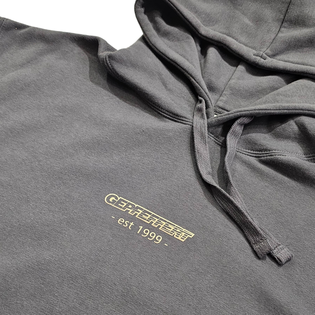 gepfeffert.com Hoodie 25 Jahre anniversary