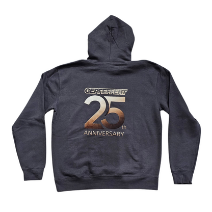 gepfeffert.com Hoodie 25 Jahre anniversary