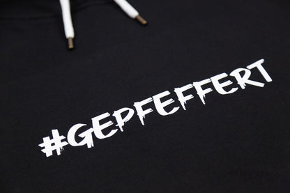 gepfeffert.com® Hoodie - #GEPFEFFERT - Schwarz - gepfeffert.com