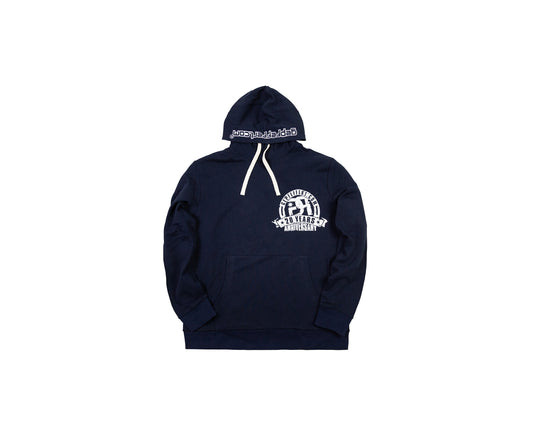 gepfeffert.com® Hoodie - 20 Anniversary - Dunkelblau - gepfeffert.com