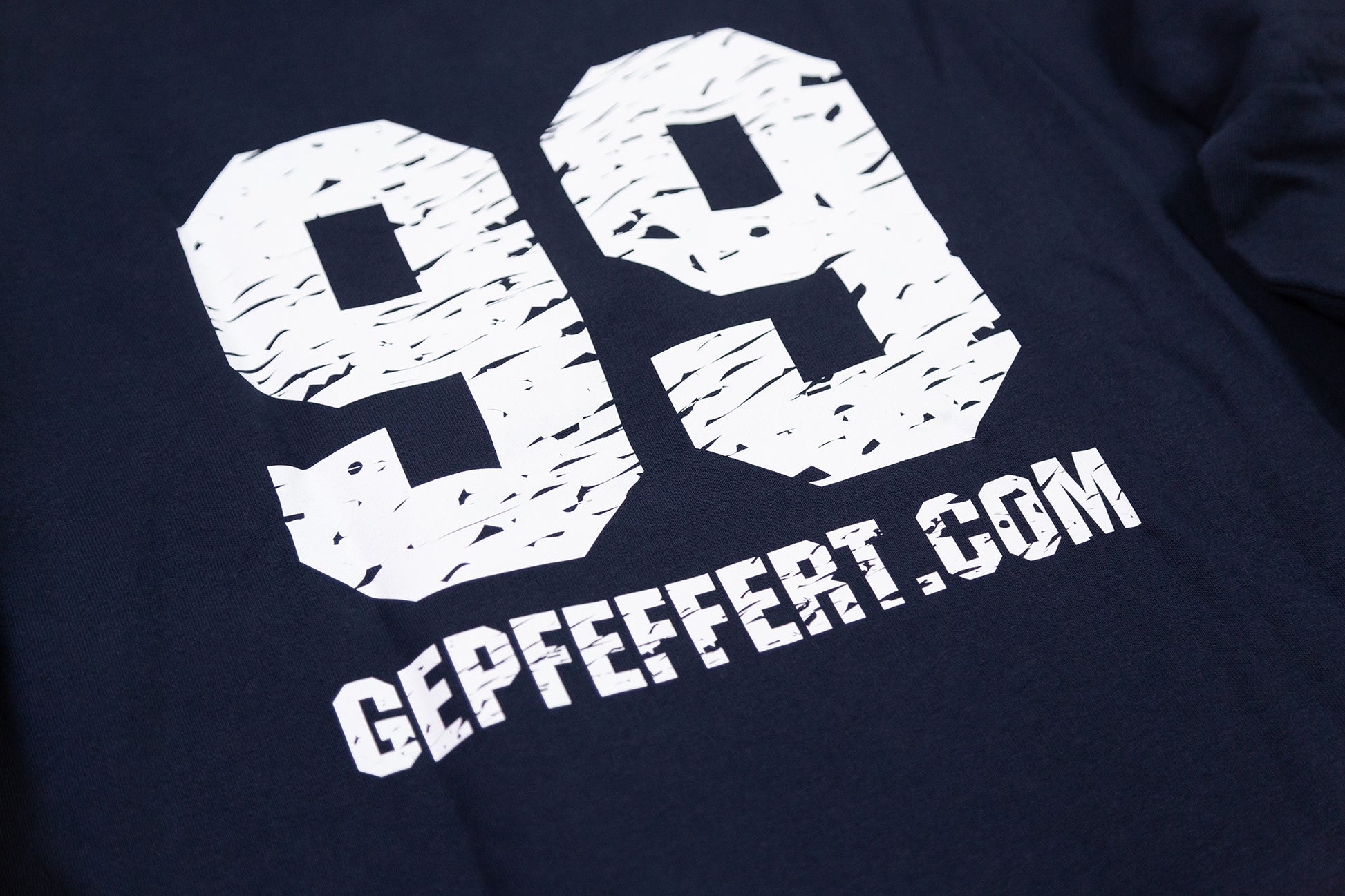 gepfeffert.com® Hoodie - 20 Anniversary - Dunkelblau - gepfeffert.com